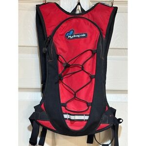 Hydrapak Hydration Pack Shell Red Black Cycling Running Hiking Backpack